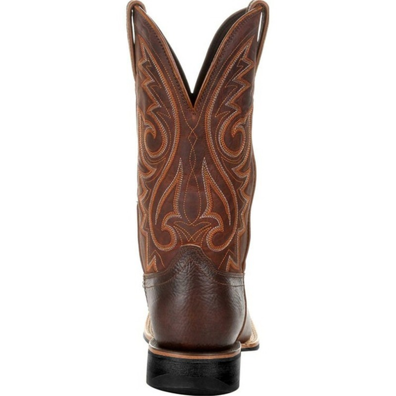 Ægte Læder Cowboy Boots | Råt Look og Høj Komfort