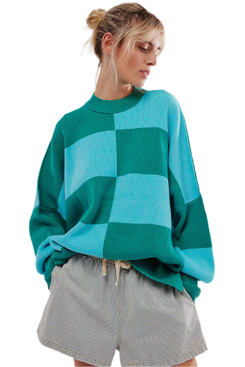 Ternet Damesweater med Løs Pasform | Trendy og Behagelig