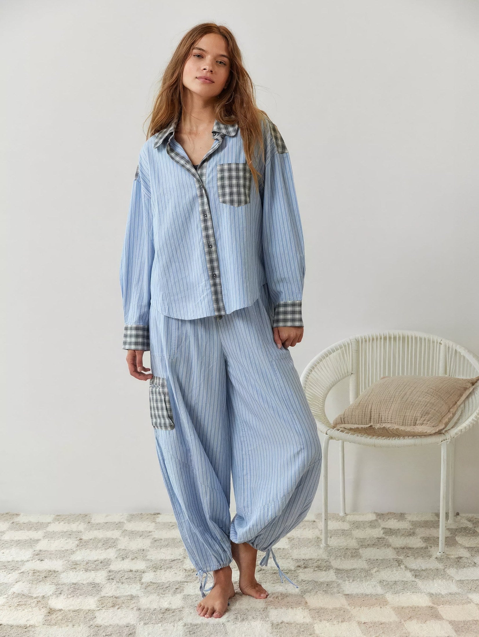 Damepyjamas med Blondeindslag | Komfort i Elegant Design