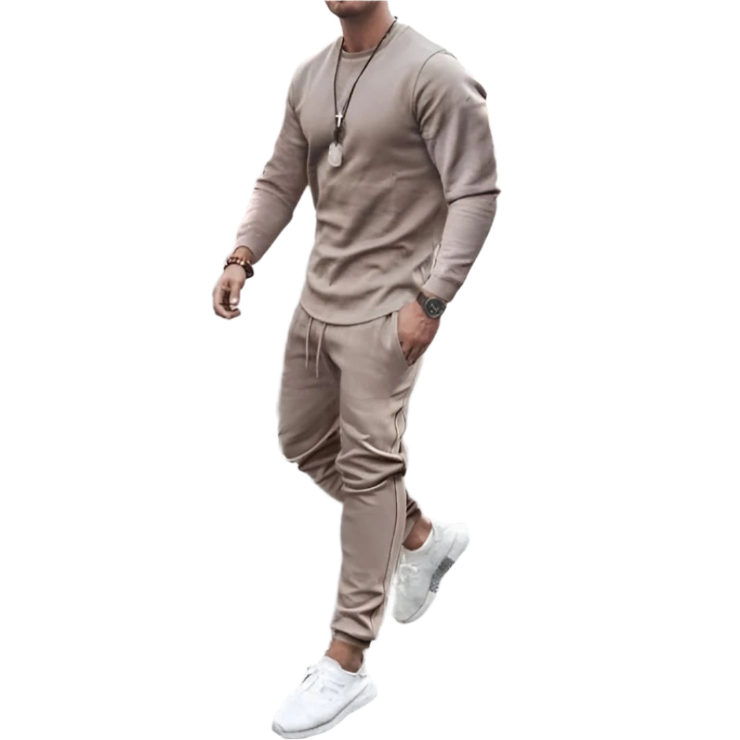 Sporty og Elegant Joggingsæt Perfekt til Aktiv og Casual Bru