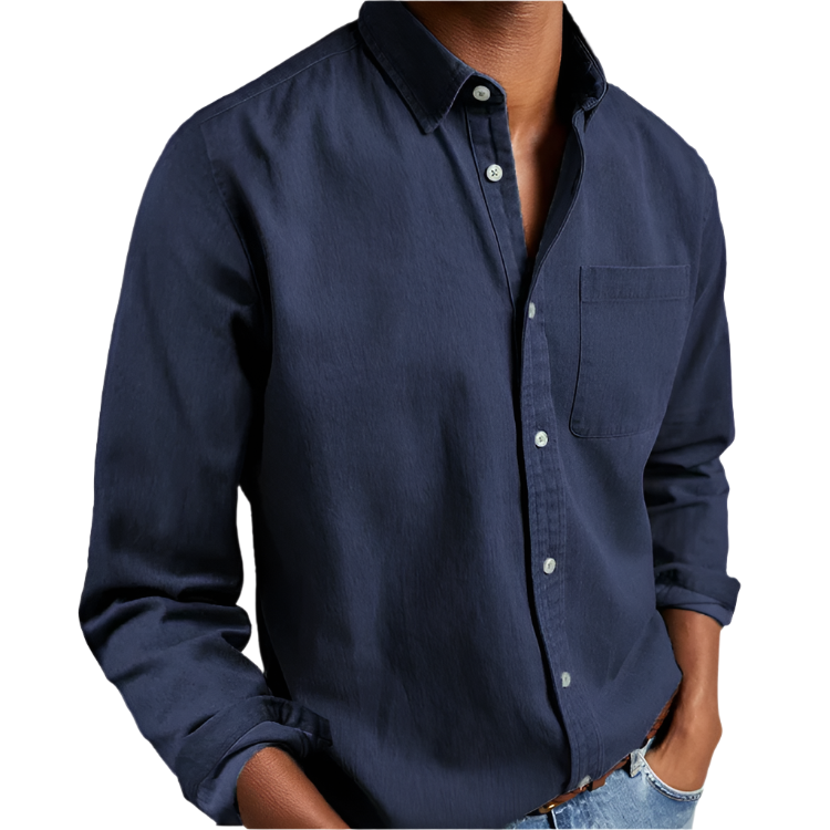 Hverdagsvenlig Skjorte med Moderne Pasform | Casual Wear til Mænd