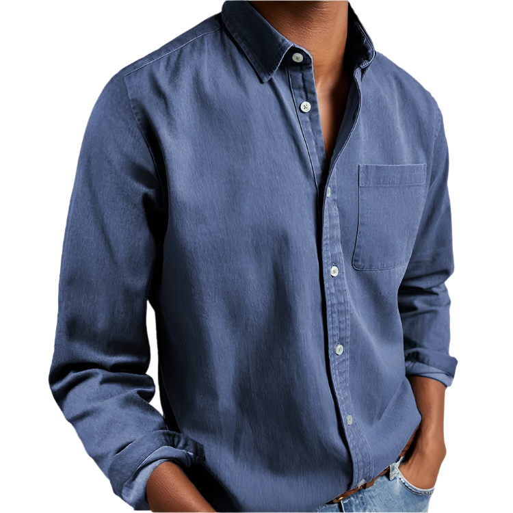 Hverdagsvenlig Skjorte med Moderne Pasform | Casual Wear til Mænd
