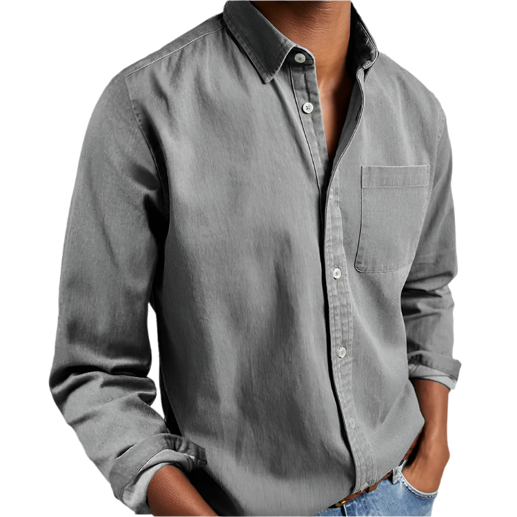 Hverdagsvenlig Skjorte med Moderne Pasform | Casual Wear til Mænd