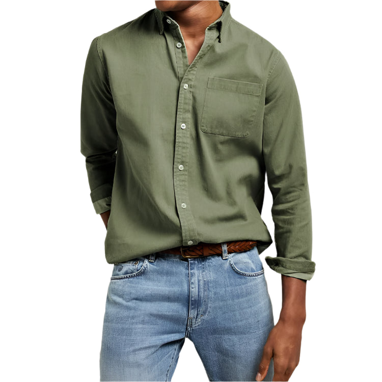 Hverdagsvenlig Skjorte med Moderne Pasform | Casual Wear til Mænd