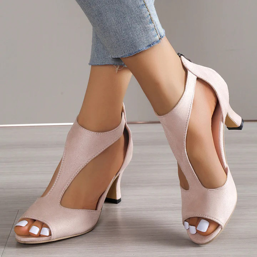 Tidløse Feminine hæl Sandal