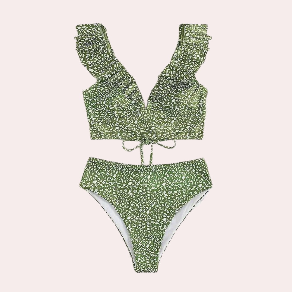 Trendy bikinisæt til kvinder med feminine detaljer