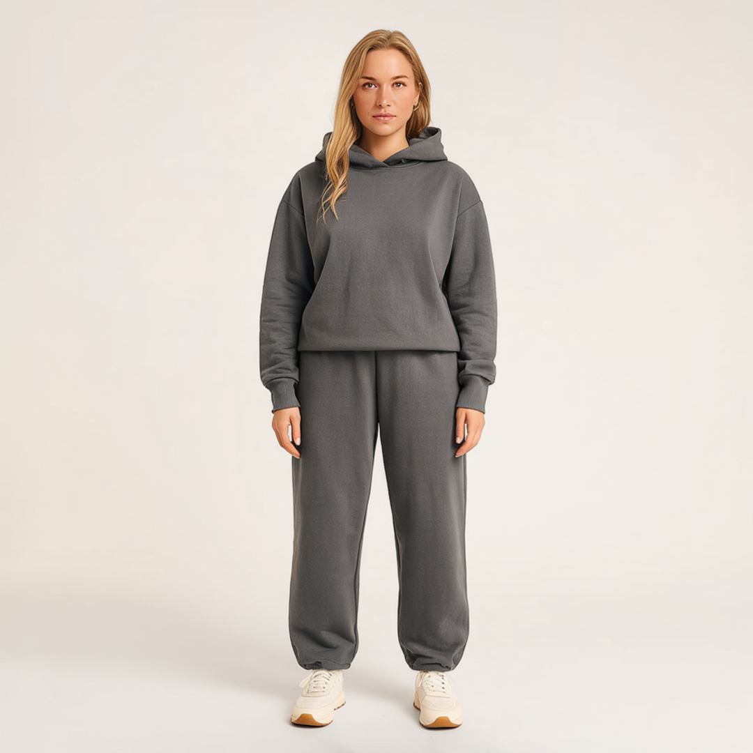 Trendy Afslappet Sweatpants i Bomuld