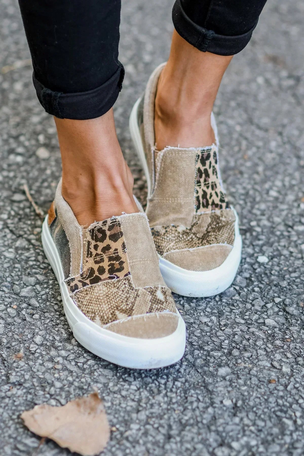 Stilsikre Sneakers | Moderne Leoparddesign