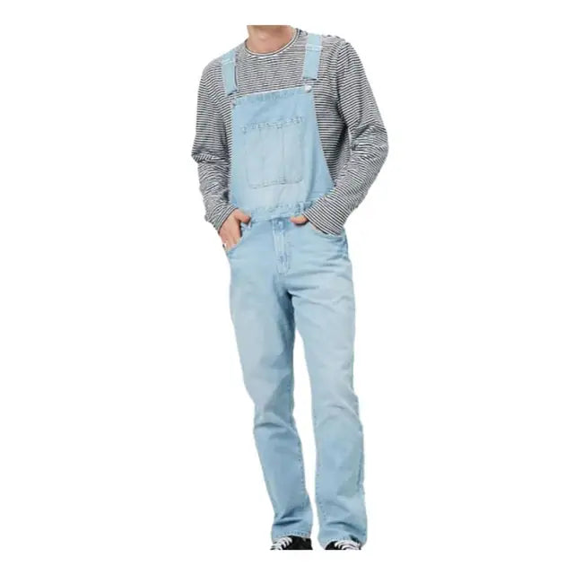 Årgang Overall i denim til Herrer