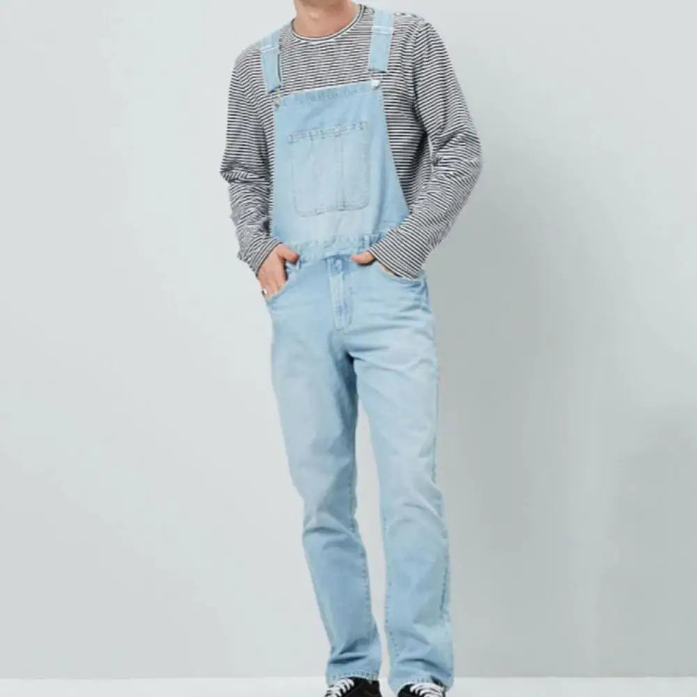 Årgang Overall i denim til Herrer