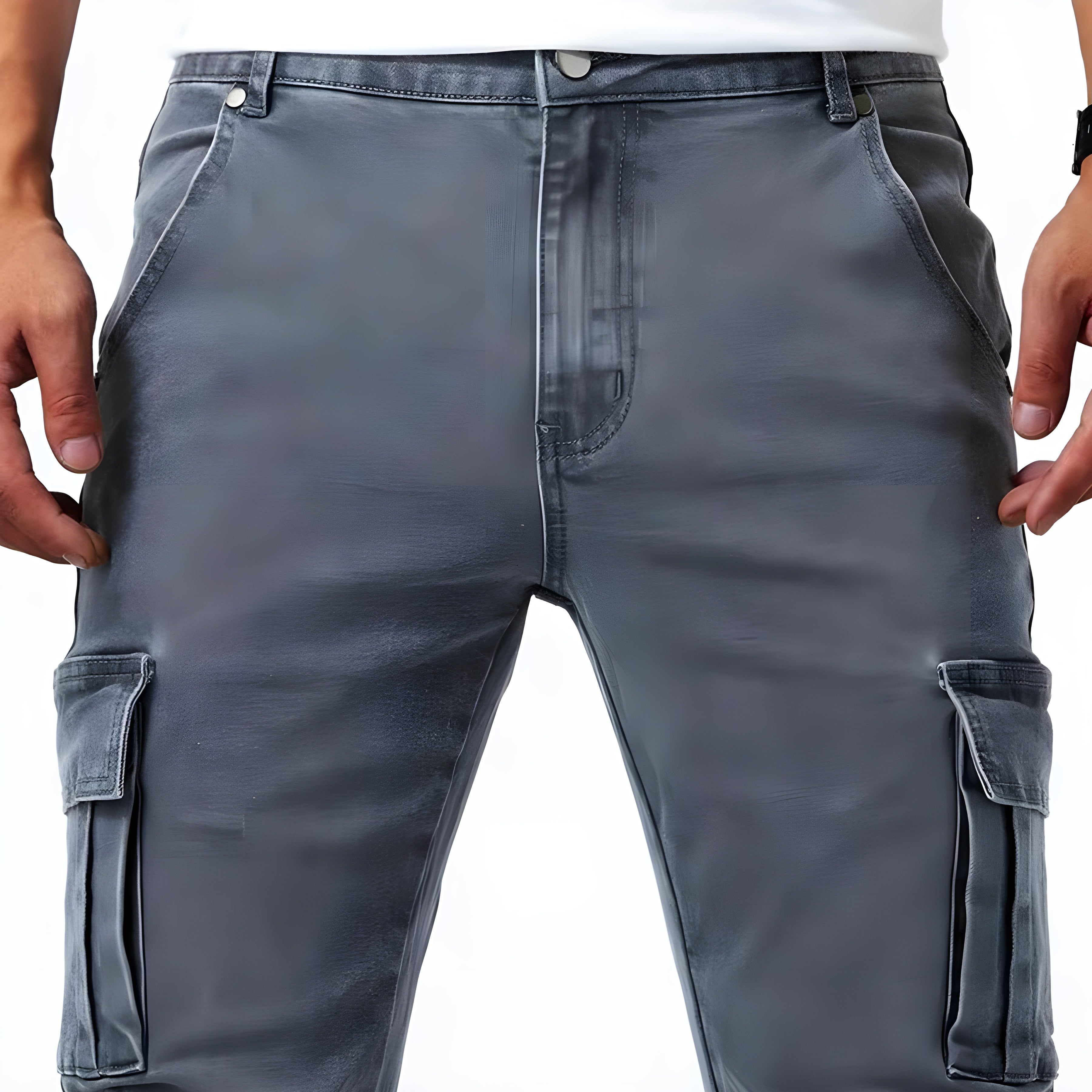 Casual Denimbukser til Mænd | Cargostil & Komfort