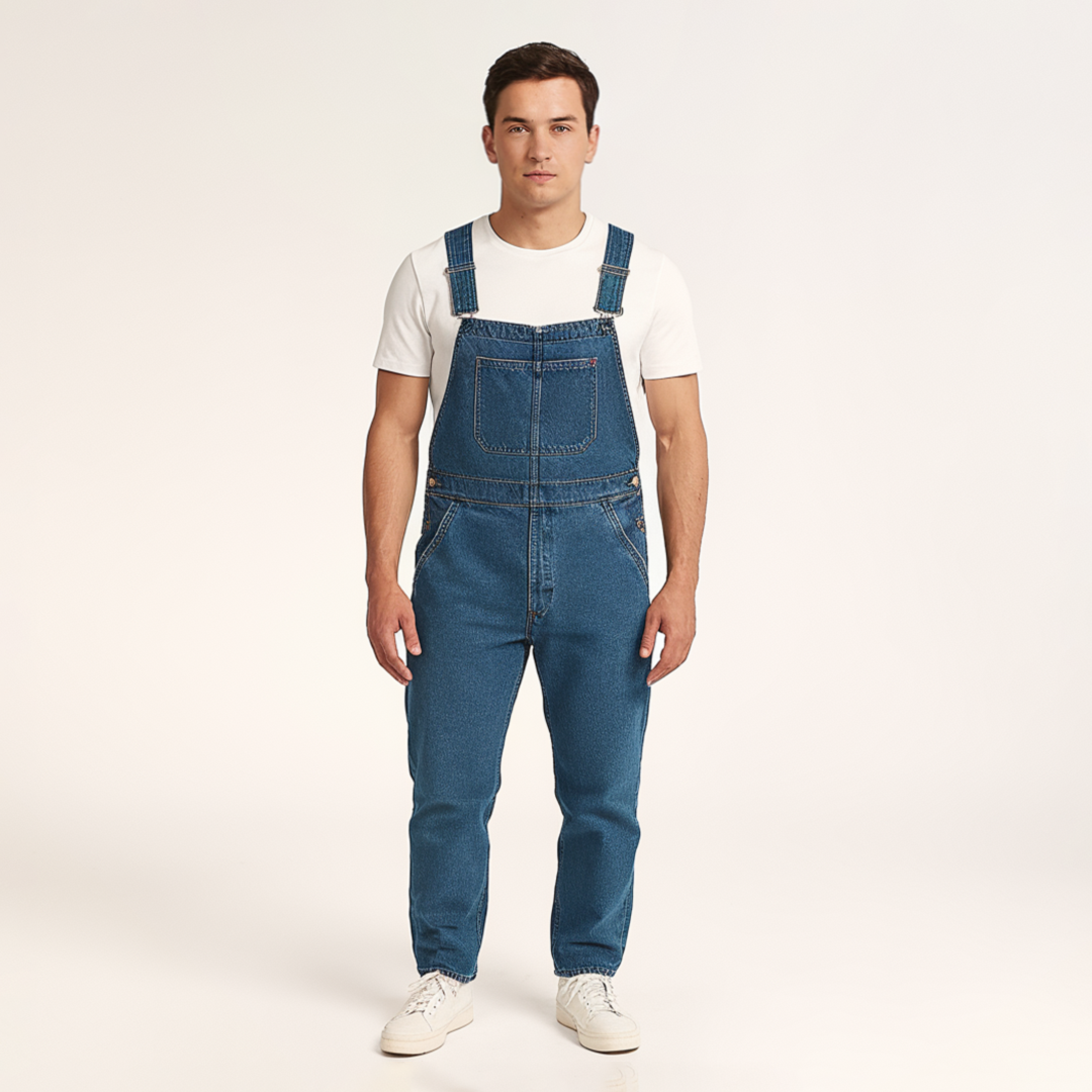 Stilren og Komfortabel Herre Jumpsuit