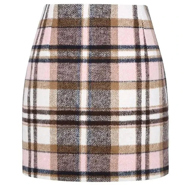 Trendy Kort Nederdel med Feminine Detaljer