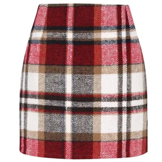 Trendy Kort Nederdel med Feminine Detaljer