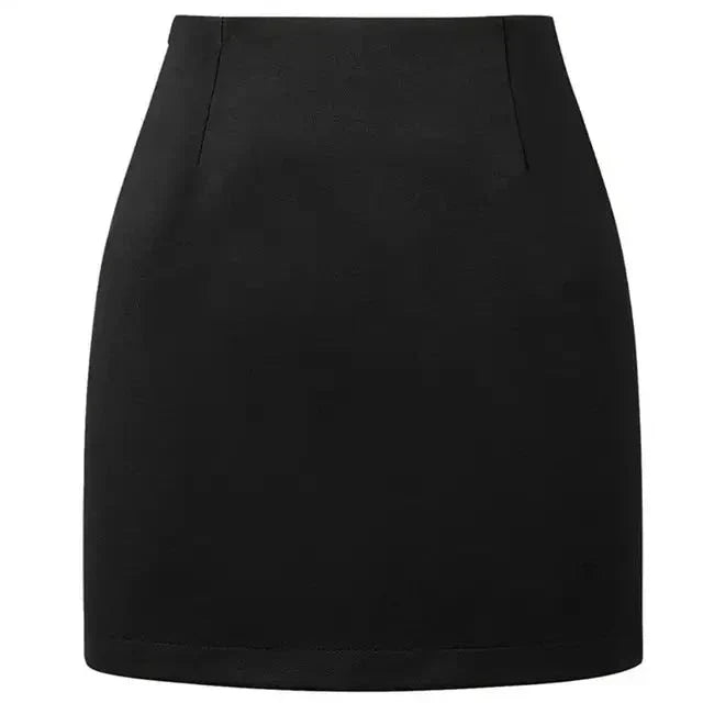 Trendy Kort Nederdel med Feminine Detaljer