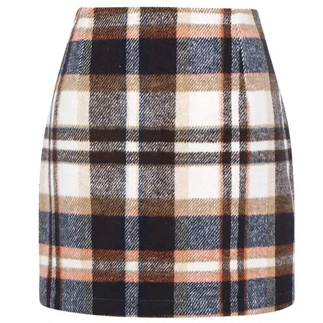 Trendy Kort Nederdel med Feminine Detaljer