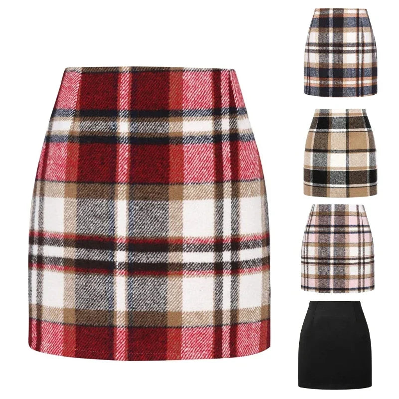 Trendy Kort Nederdel med Feminine Detaljer