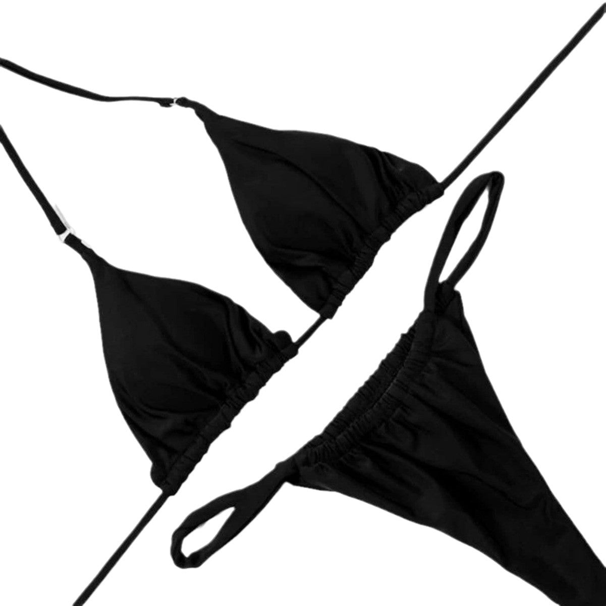 Triangel-Bikini med Justerbare Stropper | Stilfuldt og Funktionelt Design