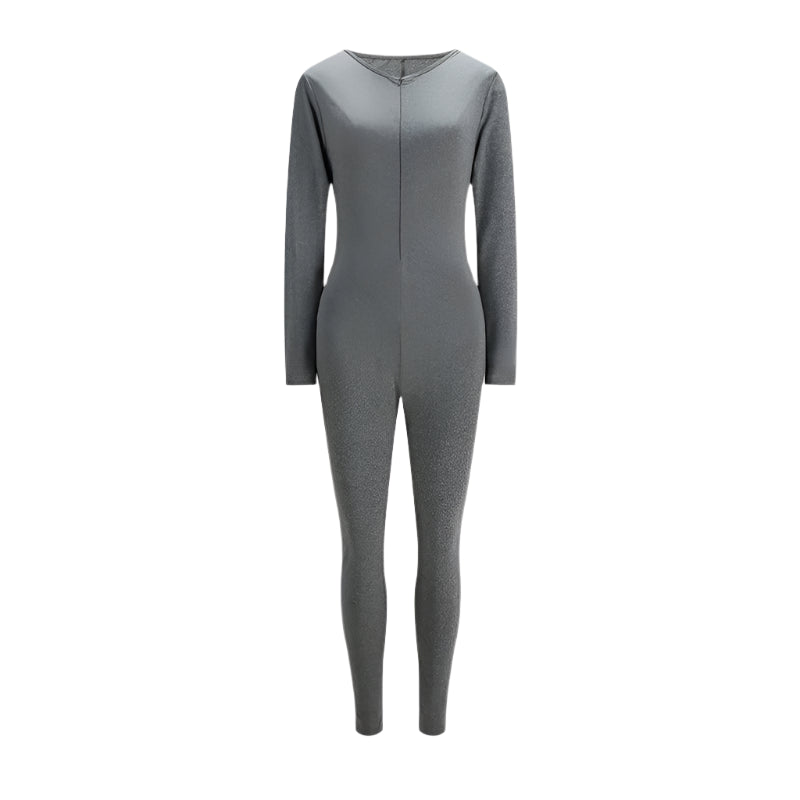 Langærmet Fitness Jumpsuit til Damer | Casual og Stilfuldt