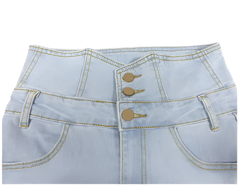 Trendy Potloodbukser | Højtaljede Bodycon Jeans til Forår