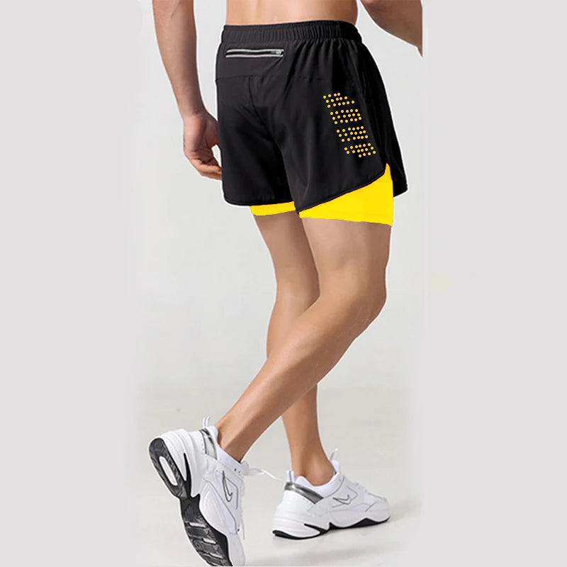 Løbeshorts til Mænd | Quick Dry Gym Shorts med Lomme