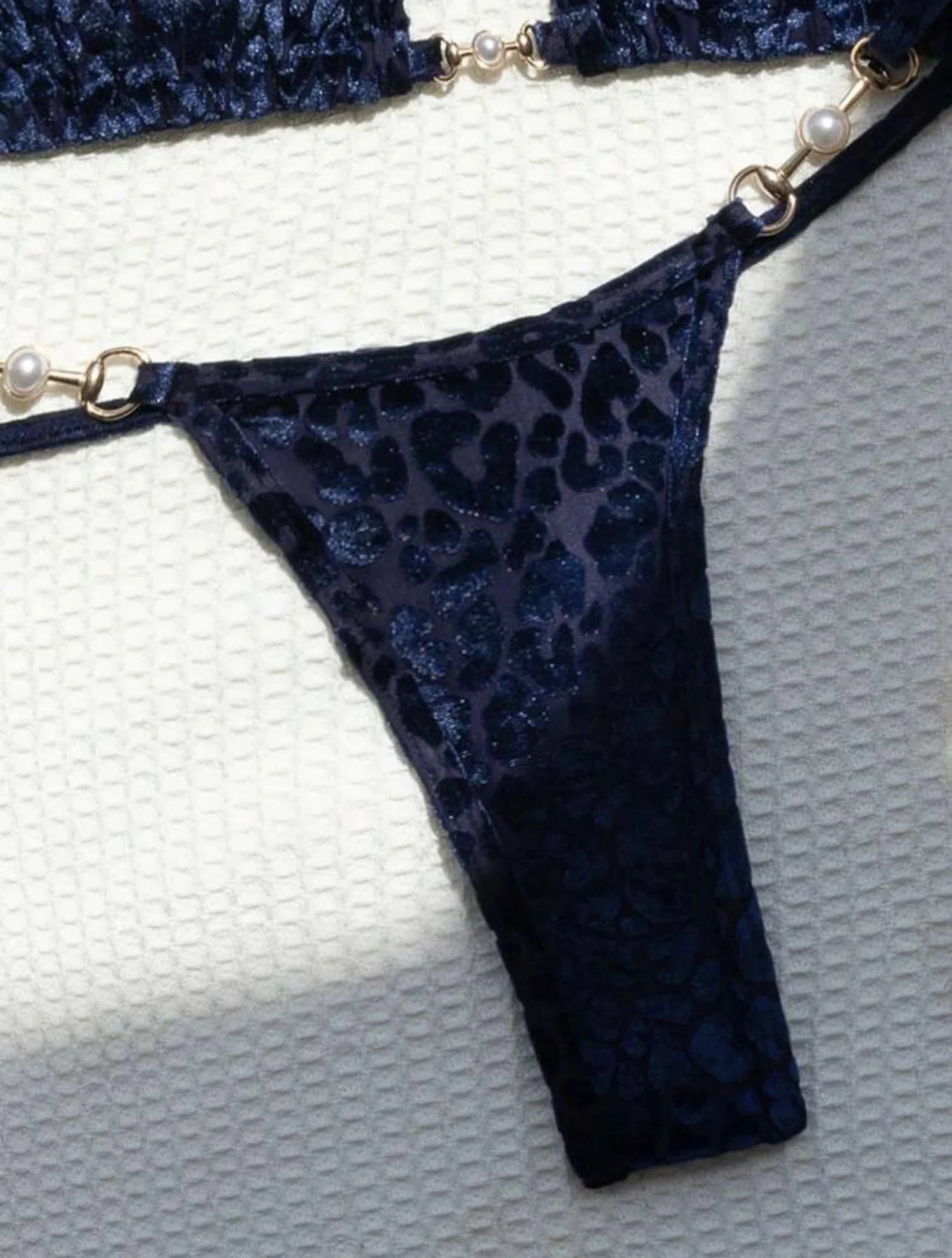 To-delt Bikini | Brazilian Stil med Eksklusivt Dyreprint