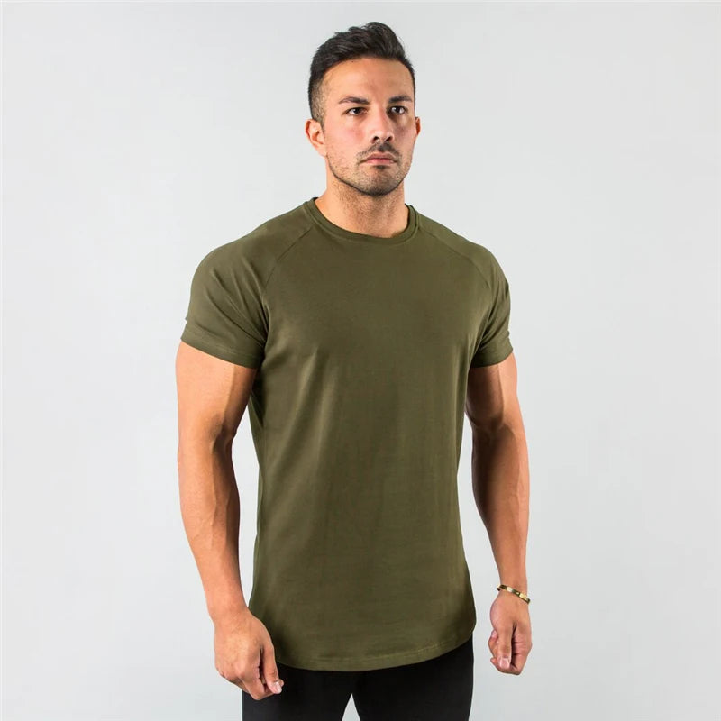 Korte Ærmer T-shirt til Bodybuilding | Slank og Komfortabel Pasform