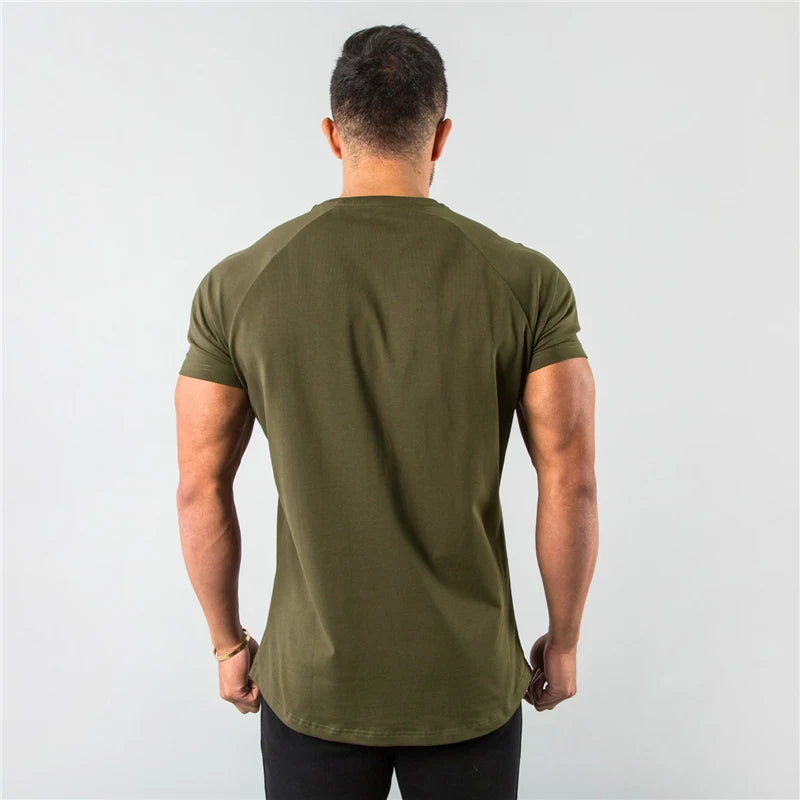 Korte Ærmer T-shirt til Bodybuilding | Slank og Komfortabel Pasform
