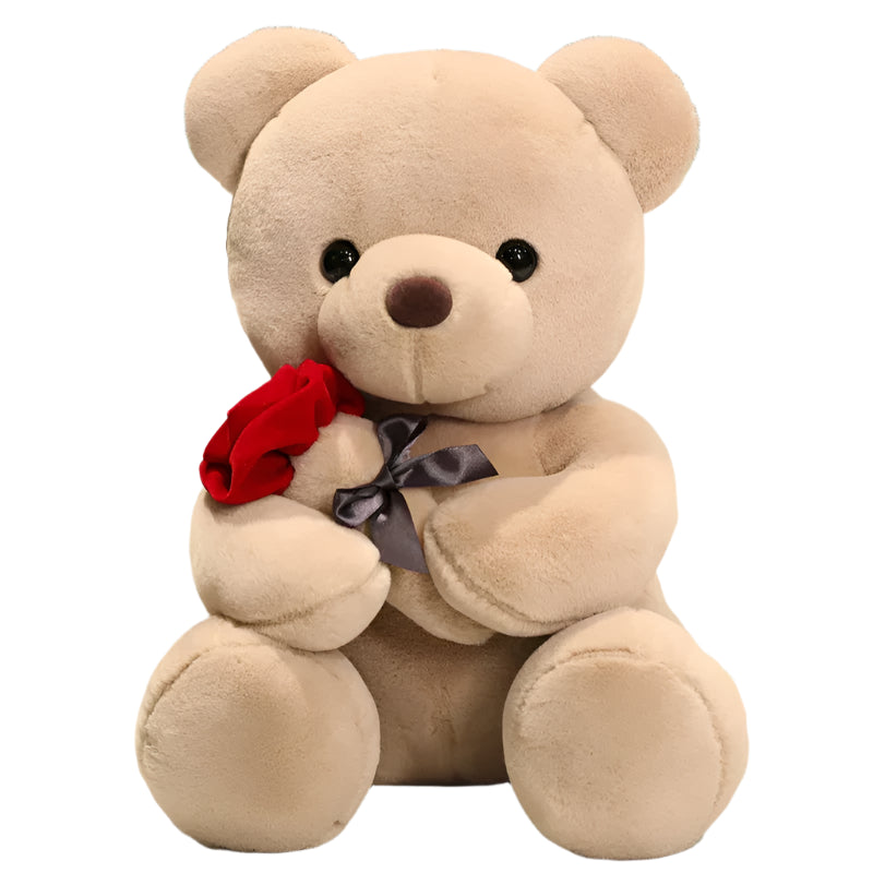 Romantisk Rosebamse | Dekoration og Gave i Ét