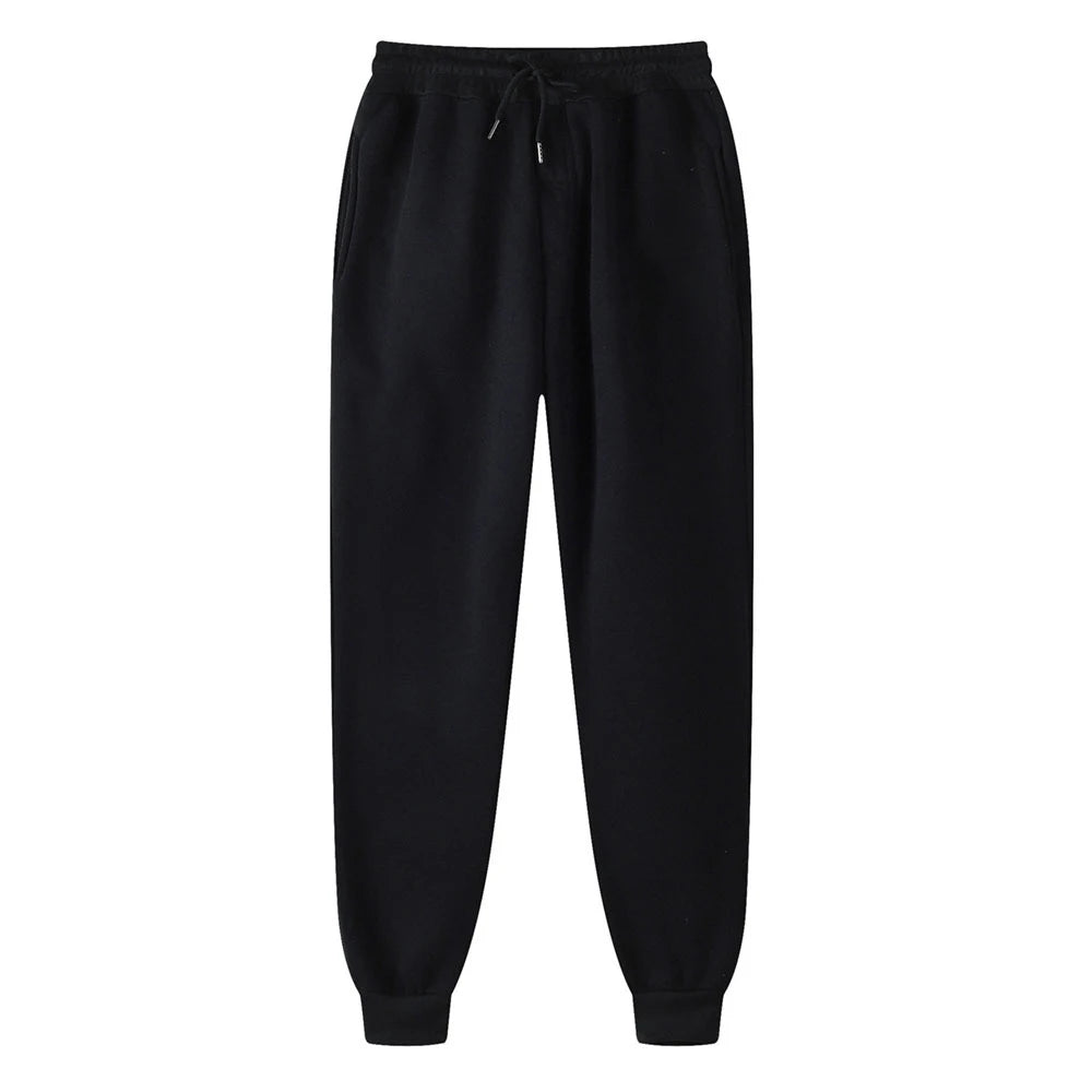 Casual Fleece Jogging Sæt til Mænd | Med Bukser og Hætte