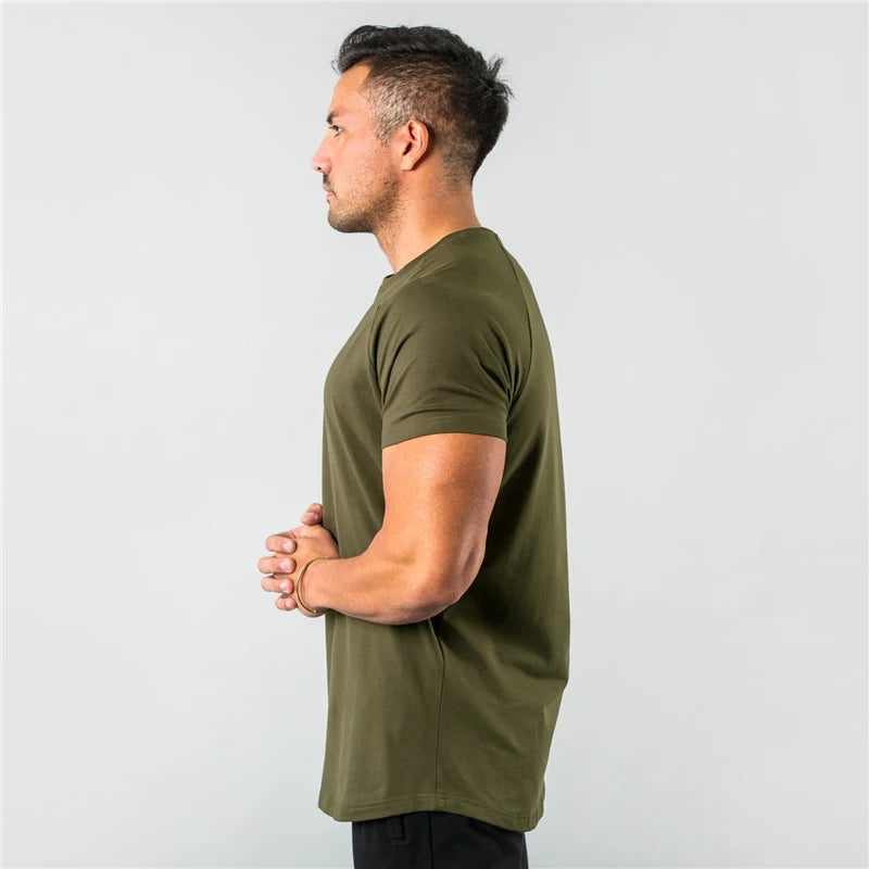 Korte Ærmer T-shirt til Bodybuilding | Slank og Komfortabel Pasform