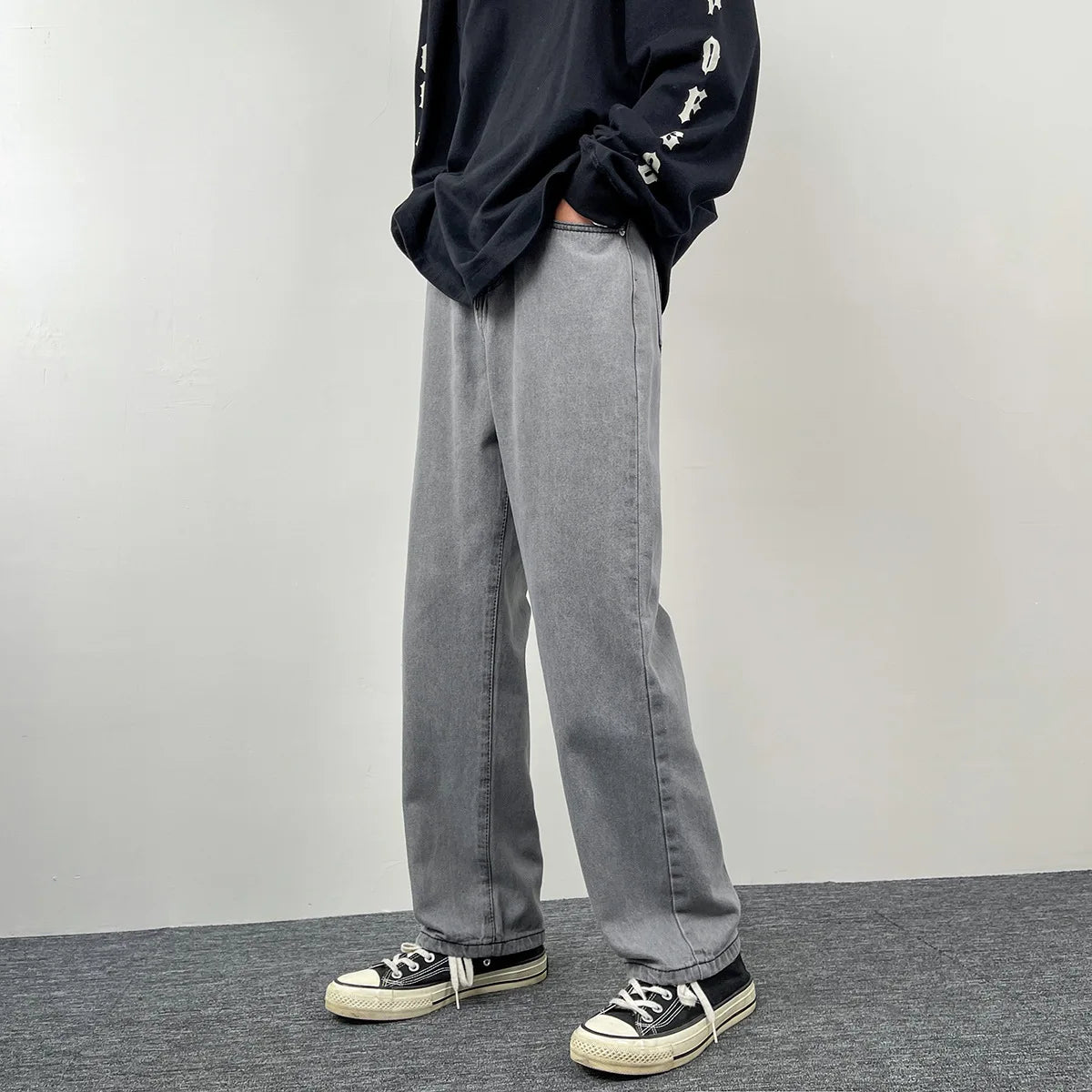 Herre Casual Jeans | Straight & Wide Leg Denim i Trendfarver