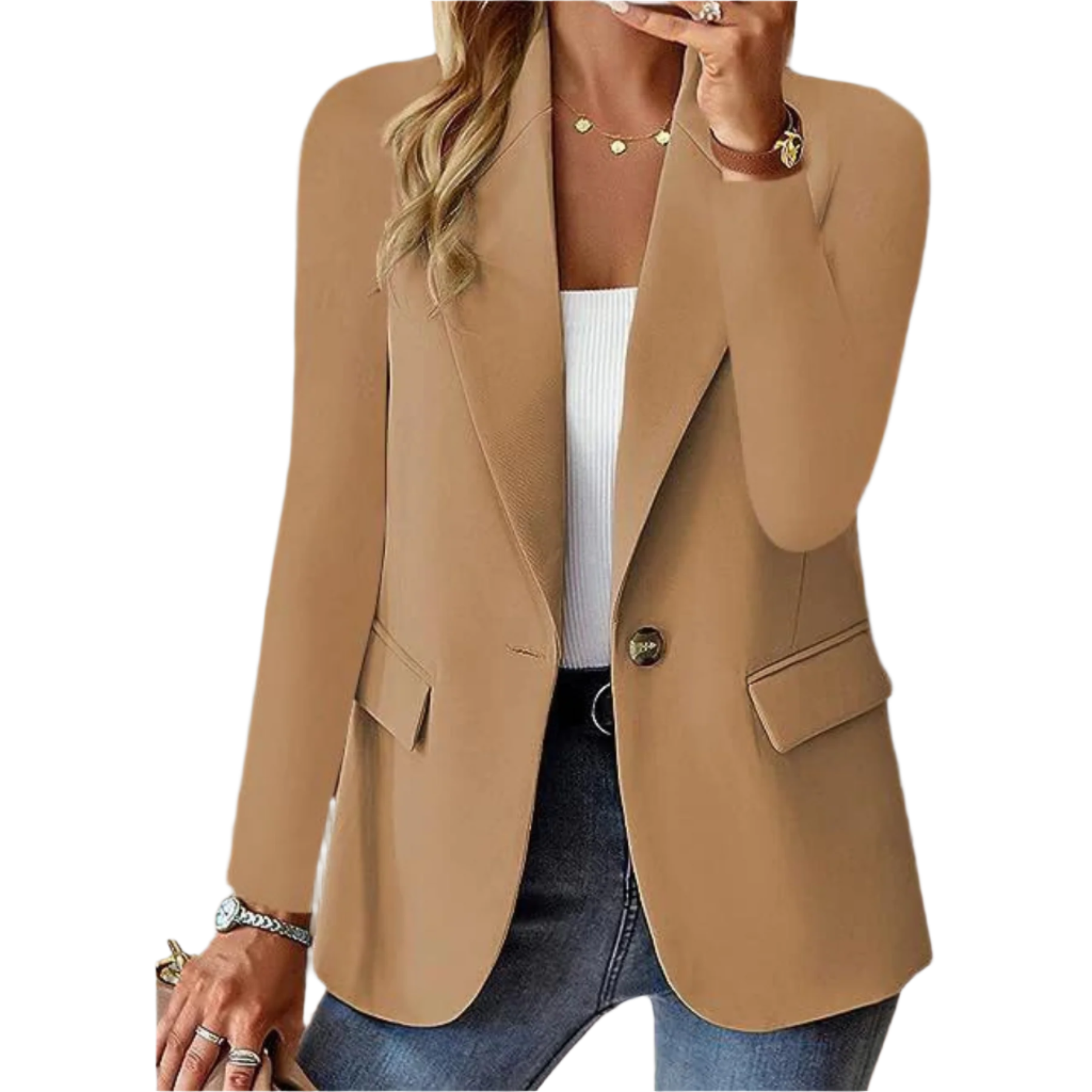 Formelt og casual blazerlook | Ideel til hverdagsbrug