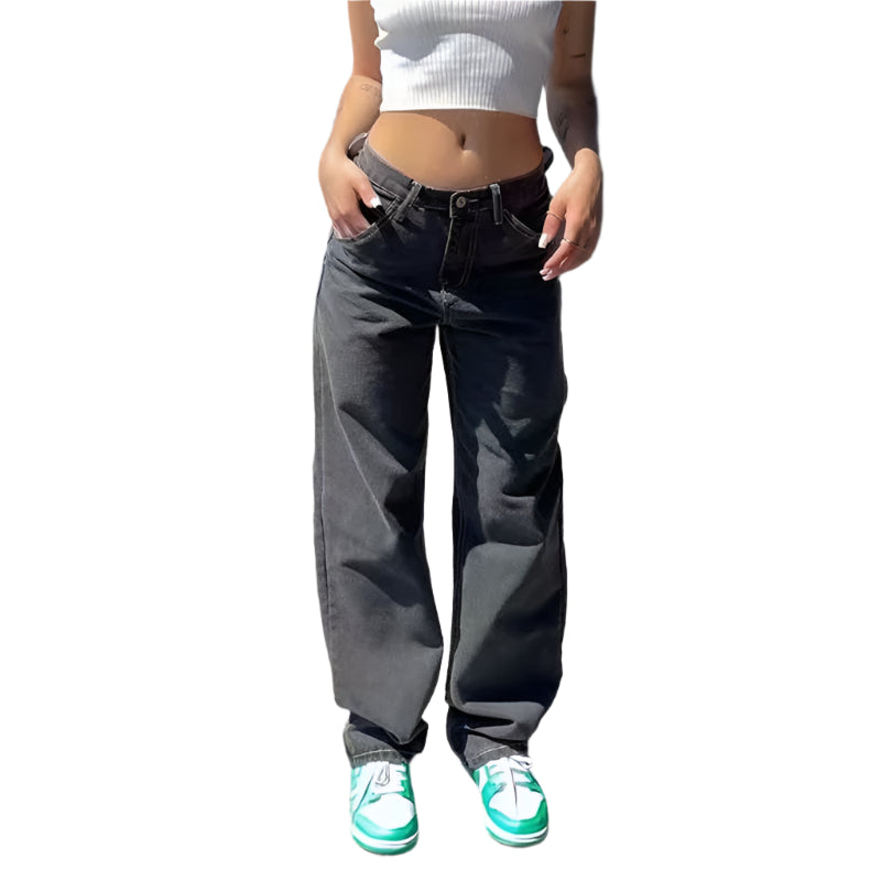 Damejeans i Vintage Look | Punk Baggy Fit | Denim Essentials