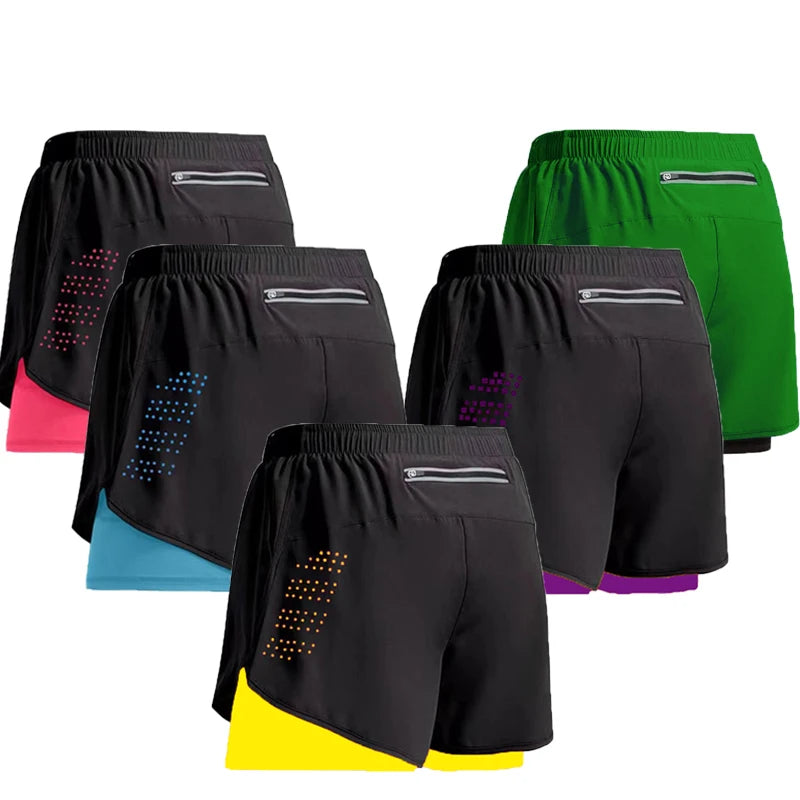 Løbeshorts til Mænd | Quick Dry Gym Shorts med Lomme