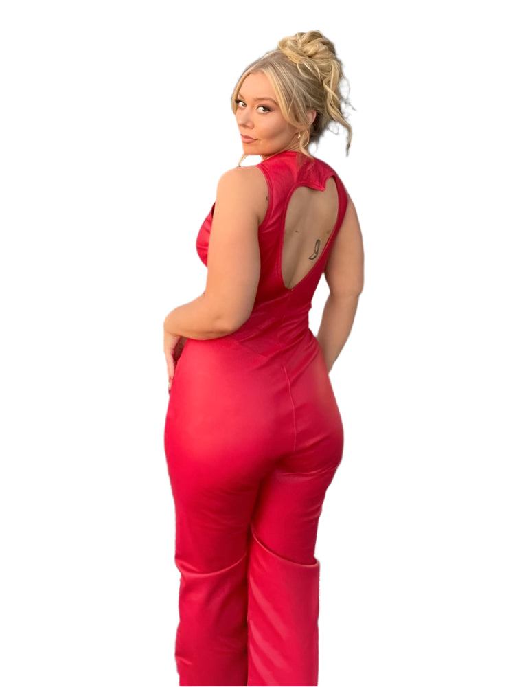 Tætsiddende Denim One-Piece | Casual og Flatterende Pasform