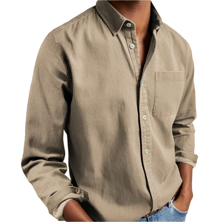Hverdagsvenlig Skjorte med Moderne Pasform | Casual Wear til Mænd