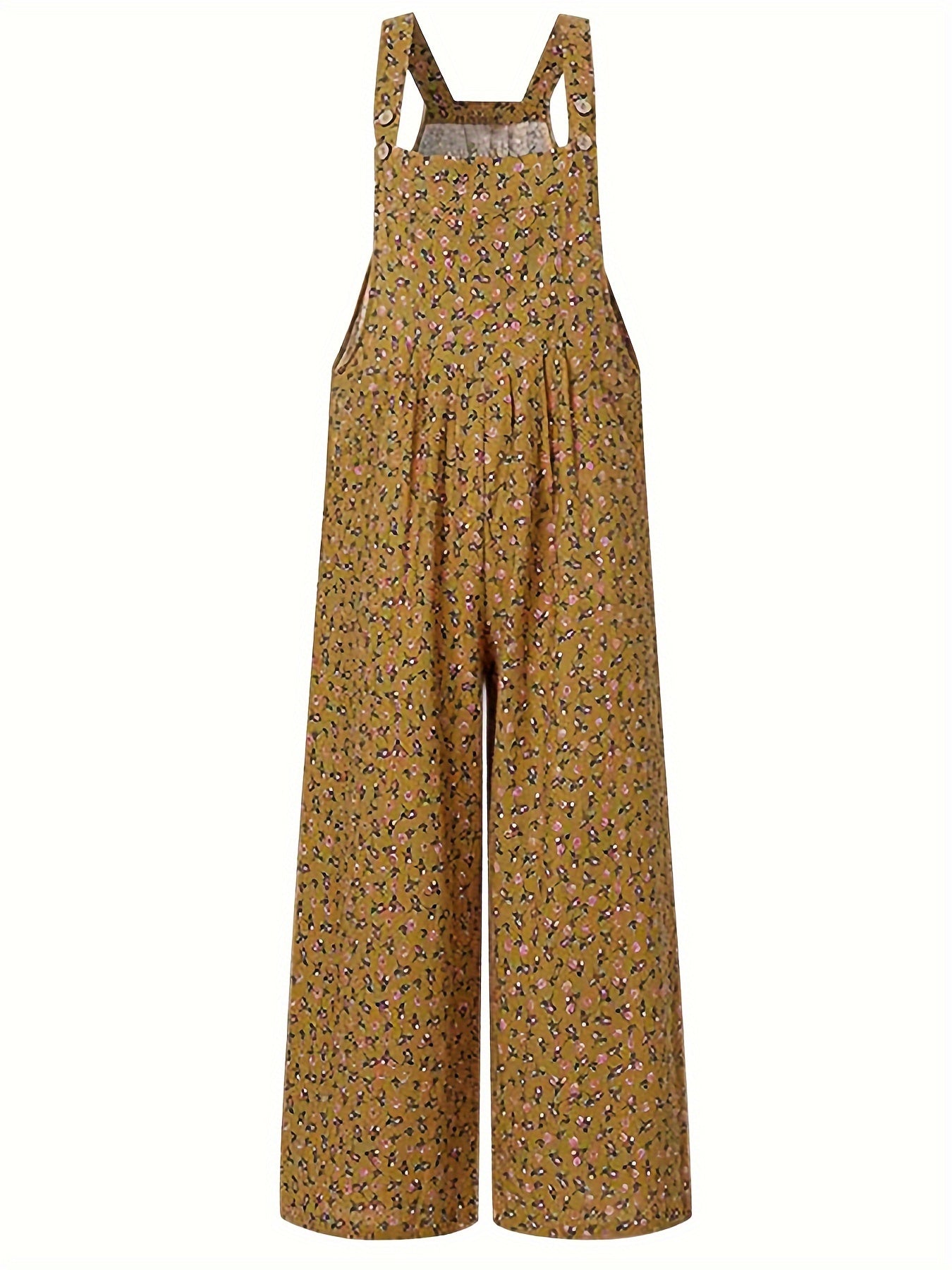 Ærmeløs Jumpsuit til Fest og Hverdag | Blomster og Vidde Ben