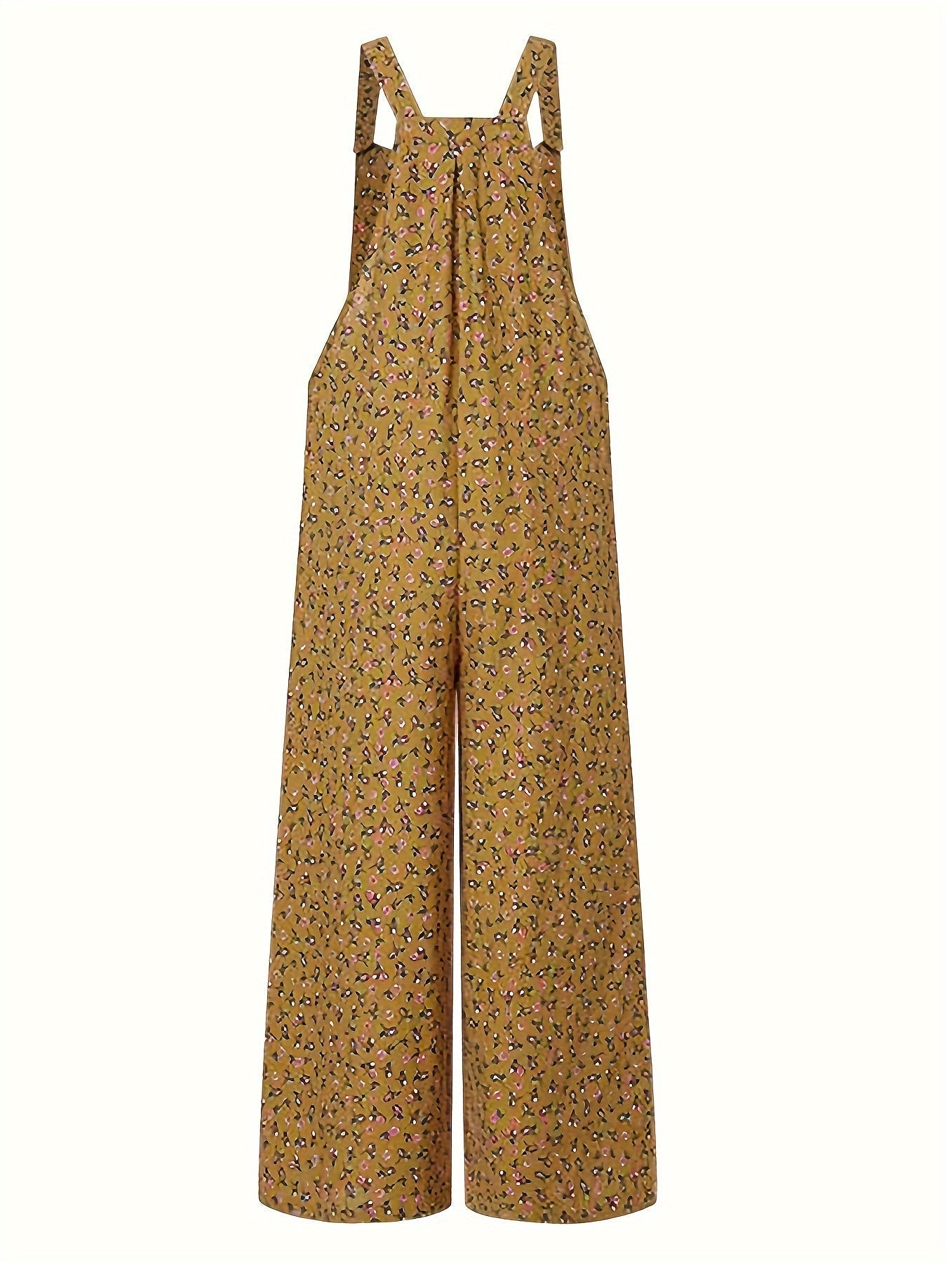 Ærmeløs Jumpsuit til Fest og Hverdag | Blomster og Vidde Ben