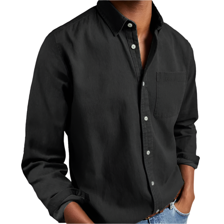 Hverdagsvenlig Skjorte med Moderne Pasform | Casual Wear til Mænd