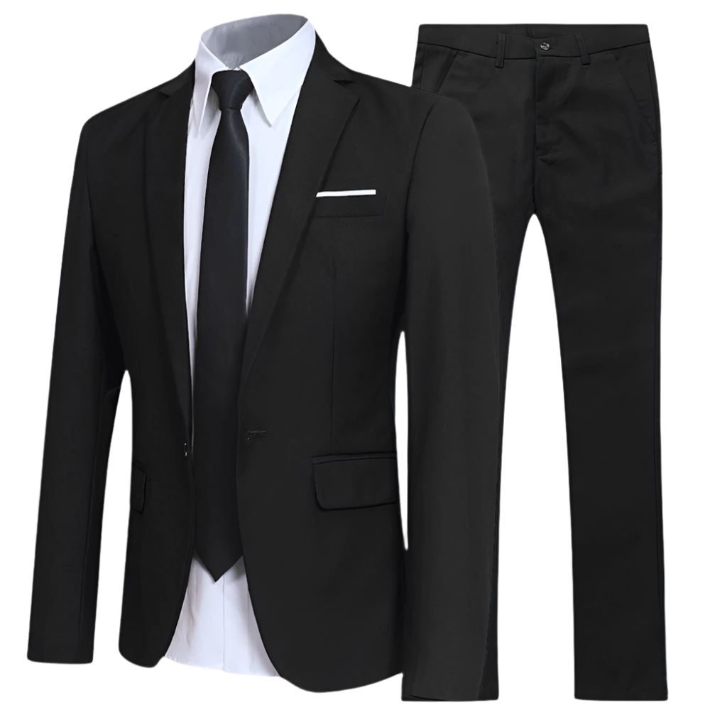 Trendy Herresæt med Blazer og Bukser
