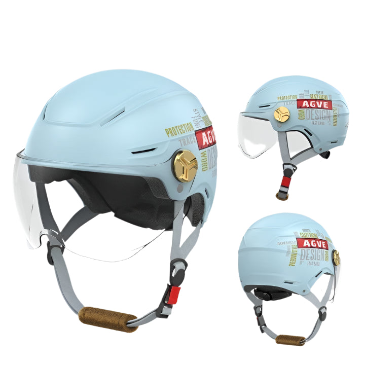Heavy-Duty MC Hjelm | Autentisk Vintage Til Følsomme Ture