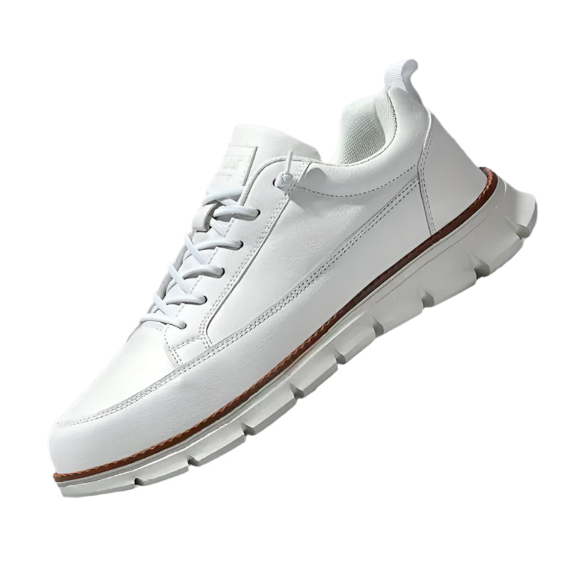 Herresneakers i Ægte Læder | Casual og Elegant Udtryk