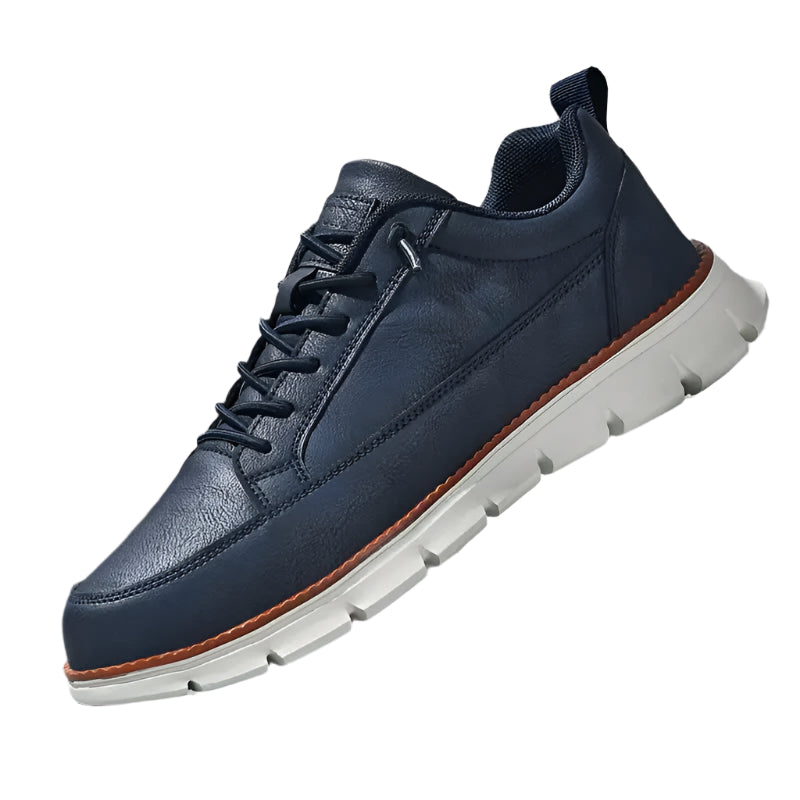 Herresneakers i Ægte Læder | Casual og Elegant Udtryk