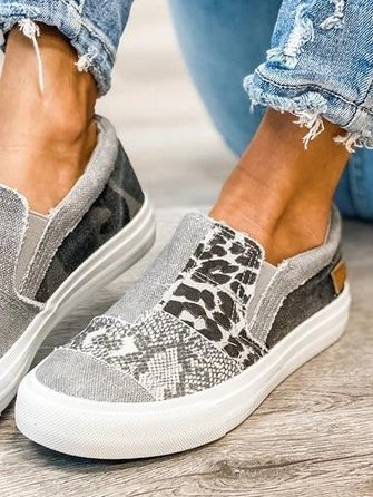 Stilsikre Sneakers | Moderne Leoparddesign