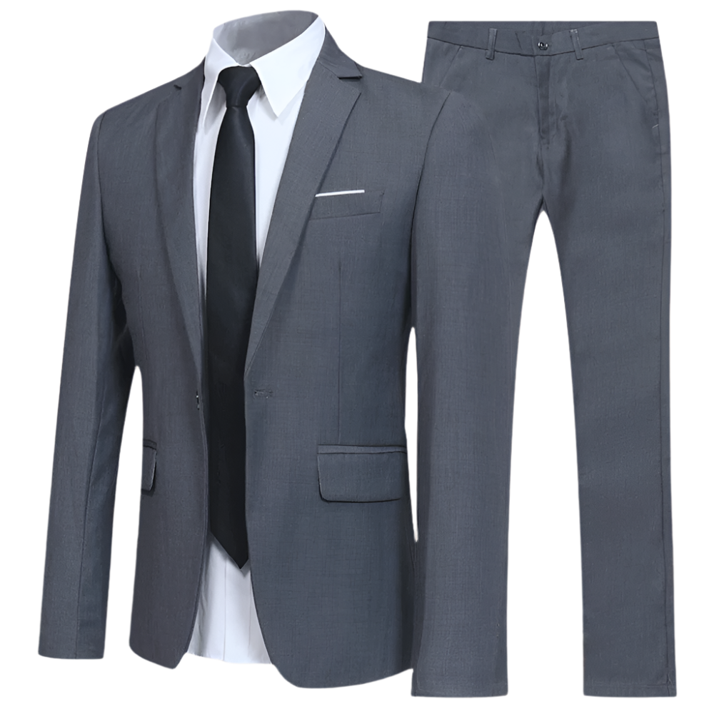 Trendy Herresæt med Blazer og Bukser