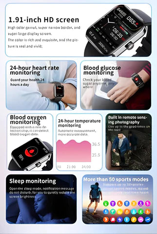 Smartwatch til Blodsukkerovervågning | Let & Intuitiv Måling