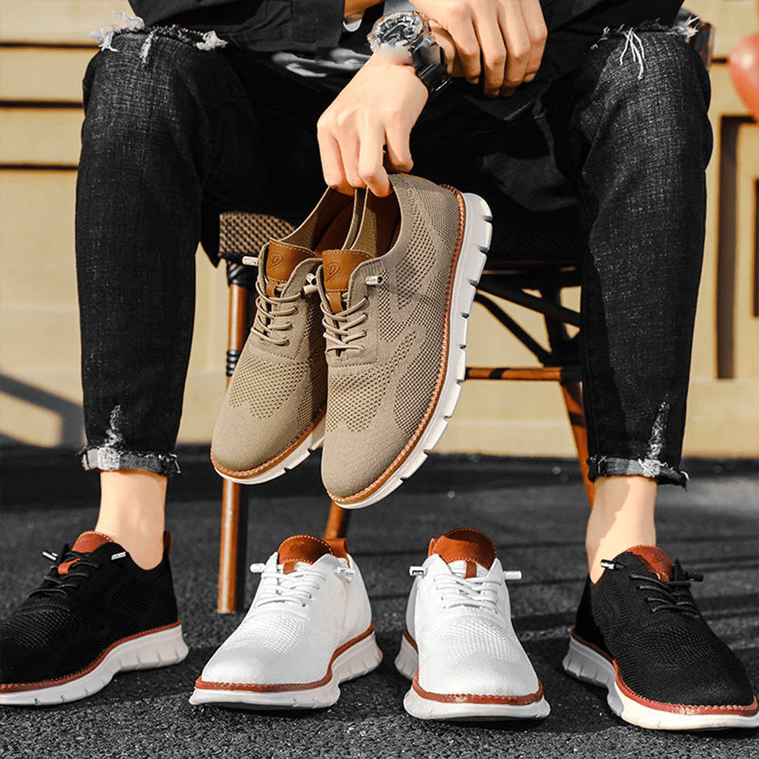 Strik Sneakers til Herrer | Åndbar og Stødabsorberende Komfort