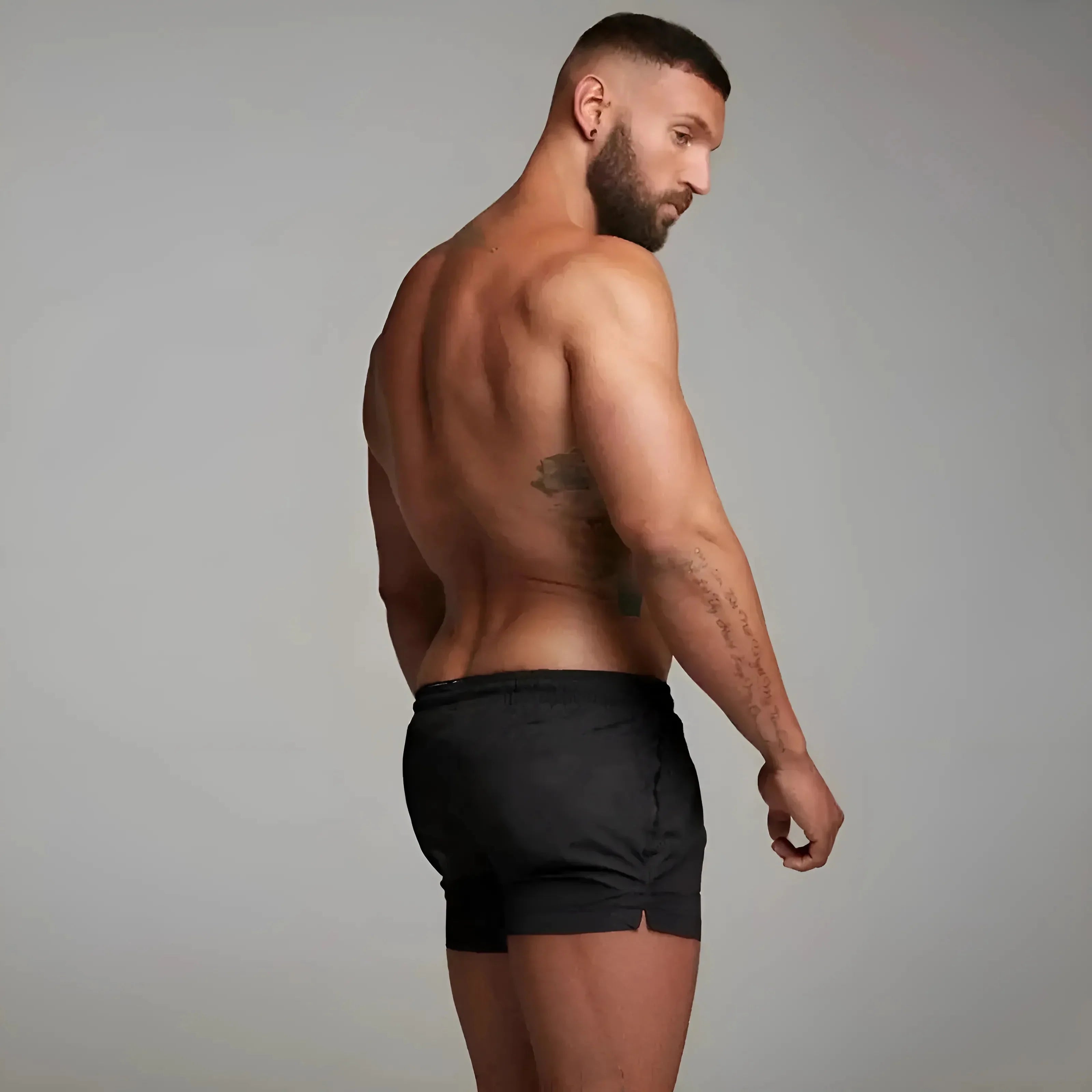 Herre Badeshorts med Lomme | Hurtigtørrende og Stilfuld