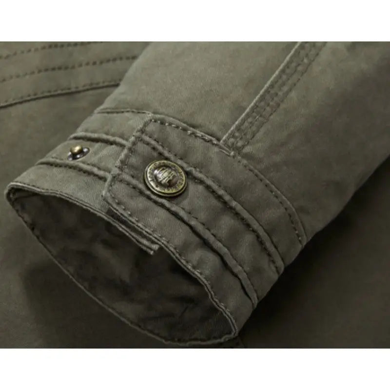 Herrejakke i Militærstil | Casual og Maskulint Look